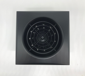 Вентилятор накладной Soler & Palau Silent 200 CRZ Black Matte (таймер)